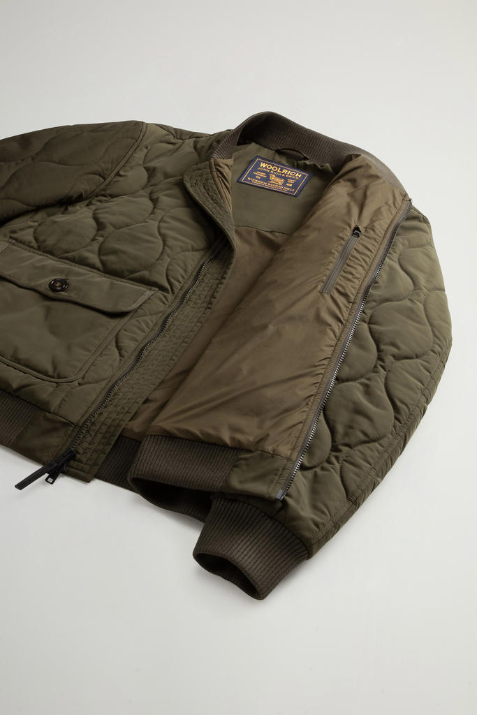 ONION QUILTED BOMBER Green photo 8 | Woolrich