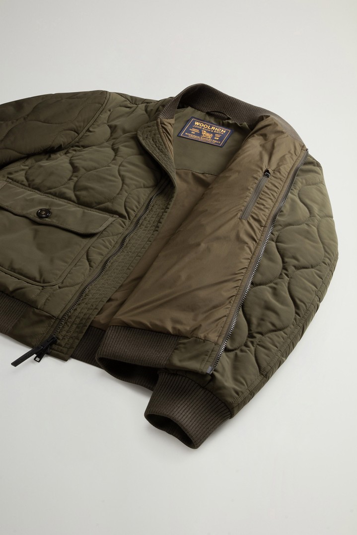 ONION QUILTED BOMBER Green photo 8 | Woolrich