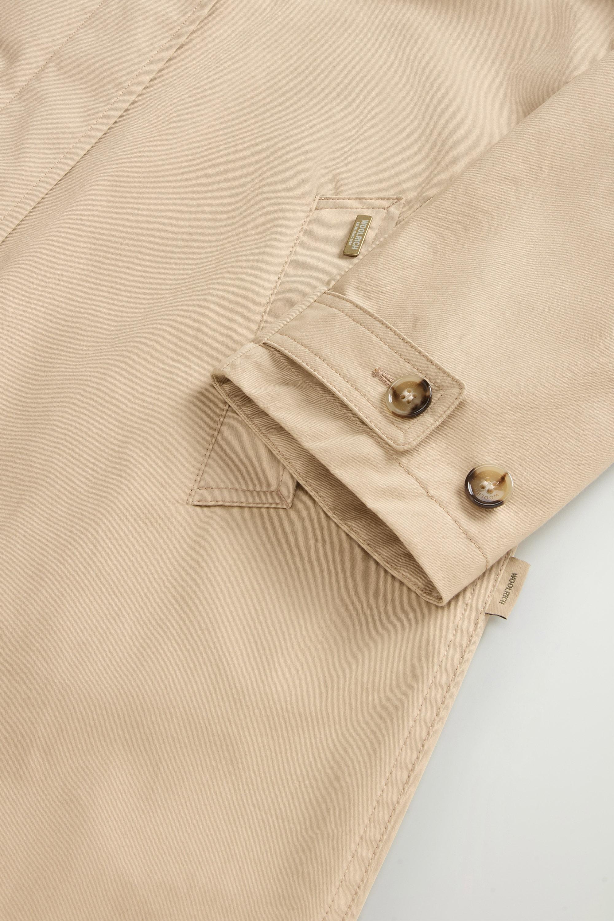 TECH COTTON COAT Beige photo 7 | Woolrich