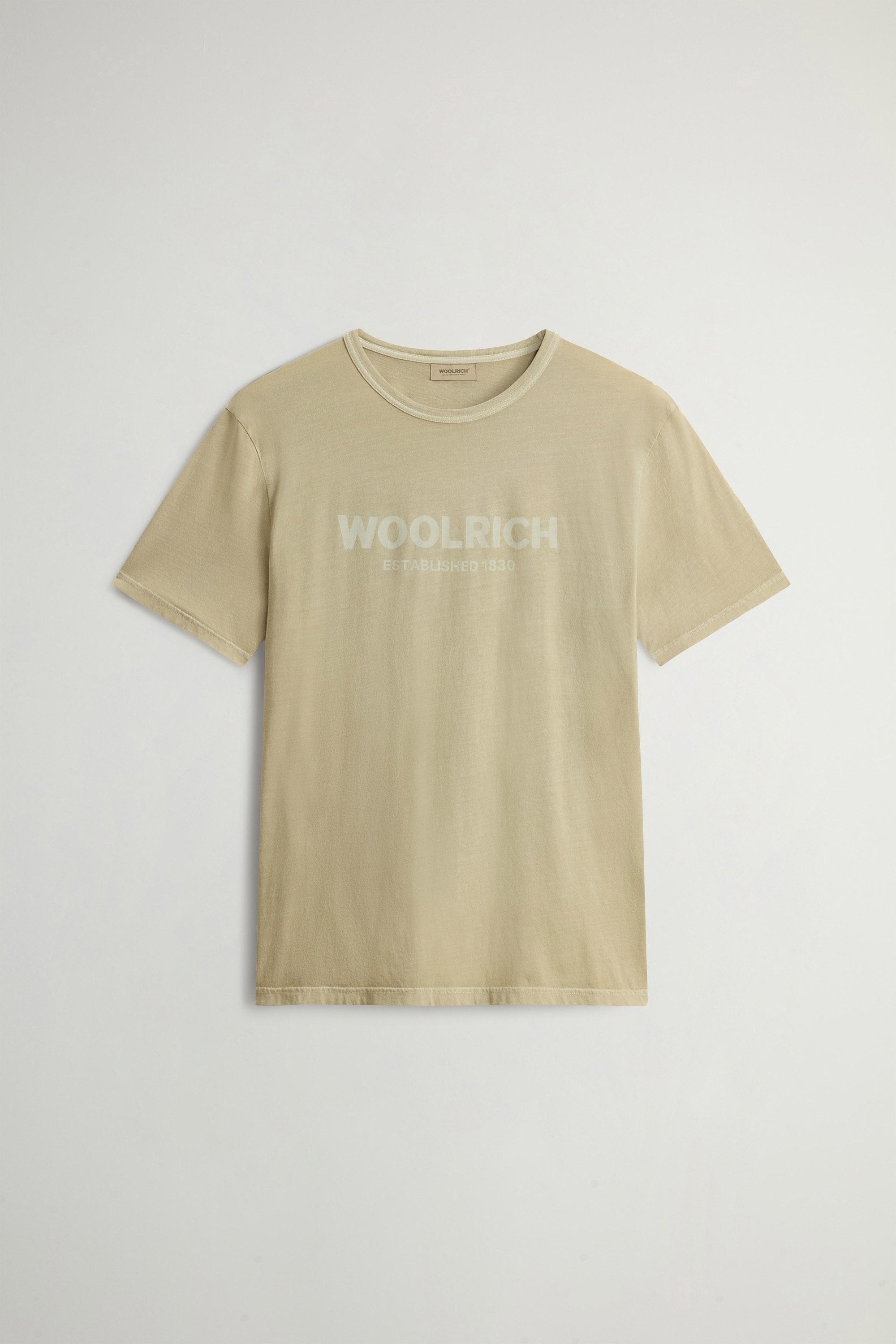 LIGHT GD T-SHIRT Beige photo 5 | Woolrich