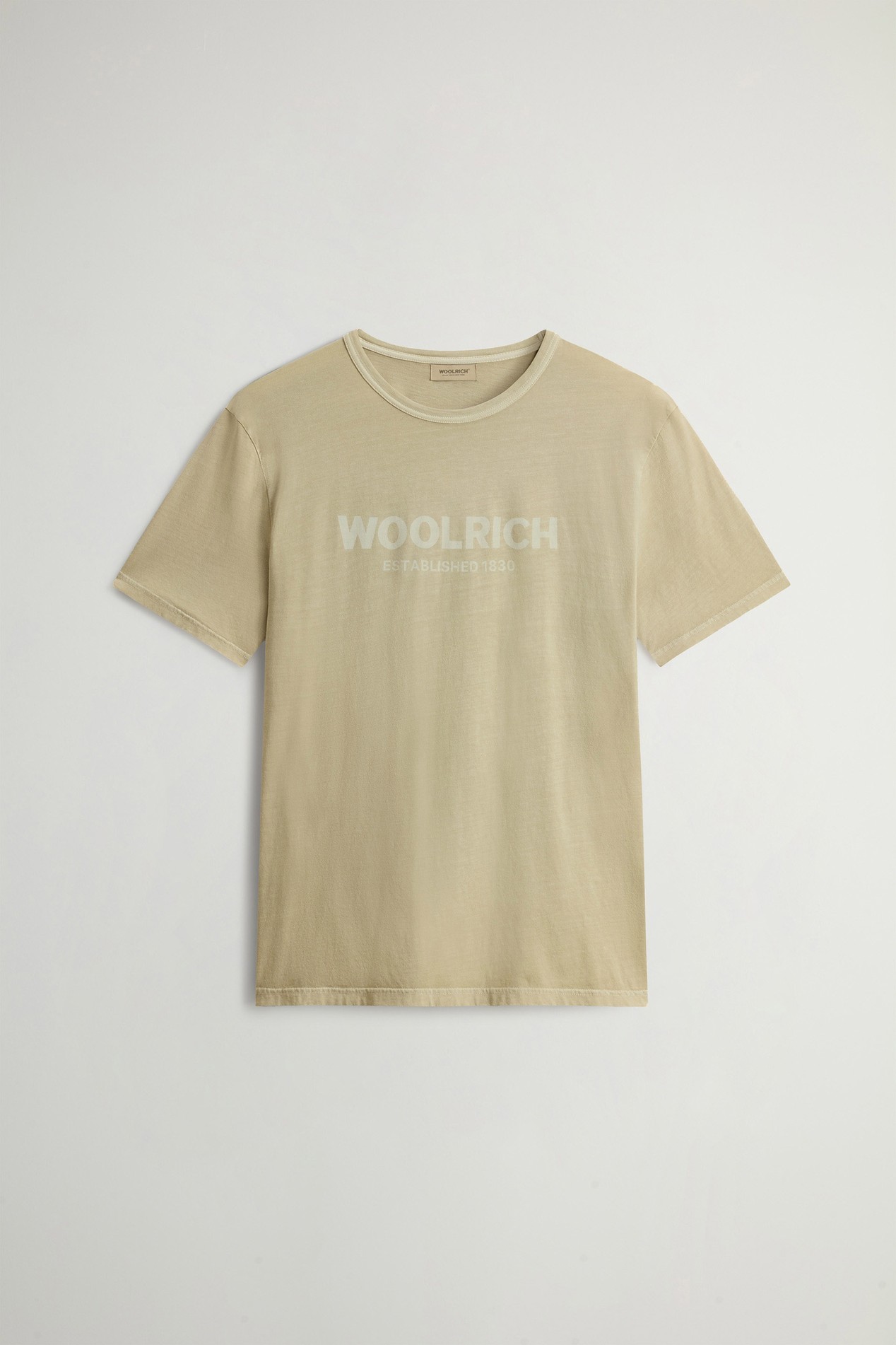 LIGHT GD T-SHIRT Beige photo 5 | Woolrich