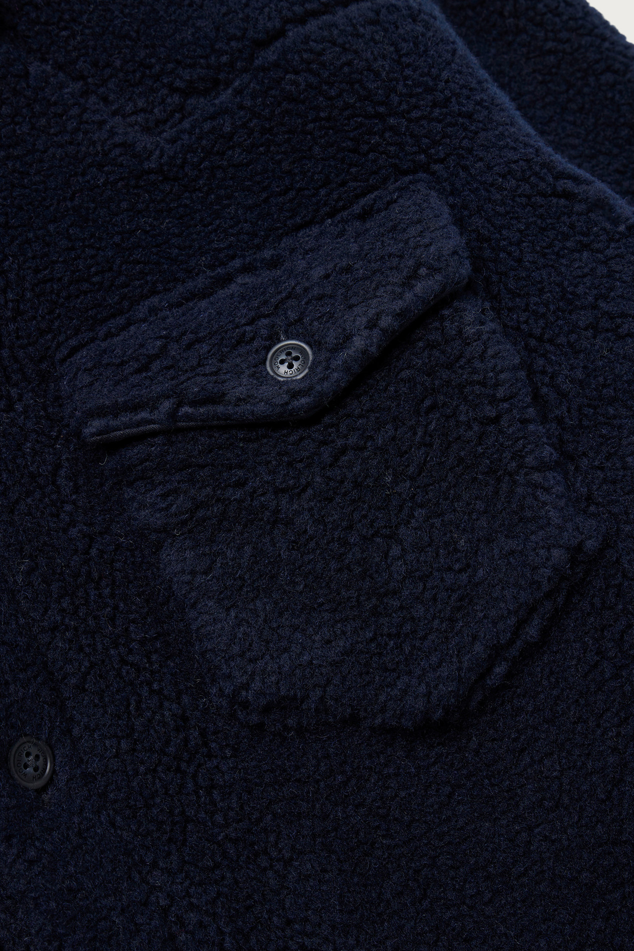 Sherpa Shirt - One Of These Days / Woolrich Blue photo 4 | Woolrich