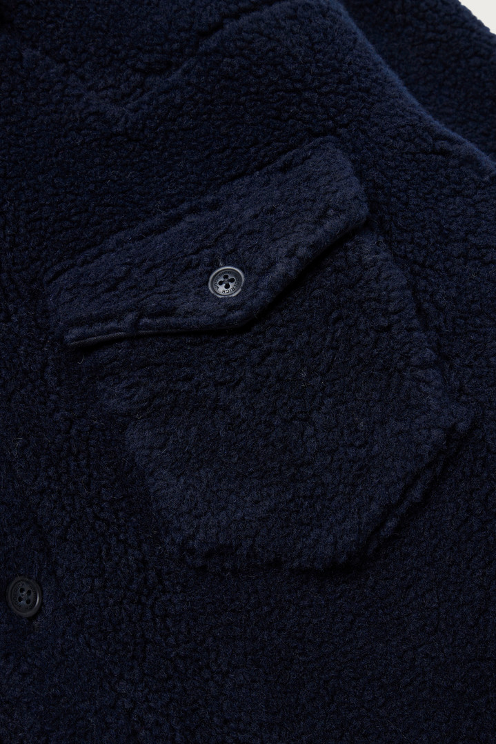 Sherpa Shirt - One Of These Days / Woolrich Blue photo 4 | Woolrich