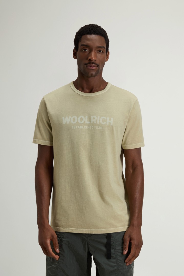 LIGHT GD T-SHIRT Beige photo 1 | Woolrich