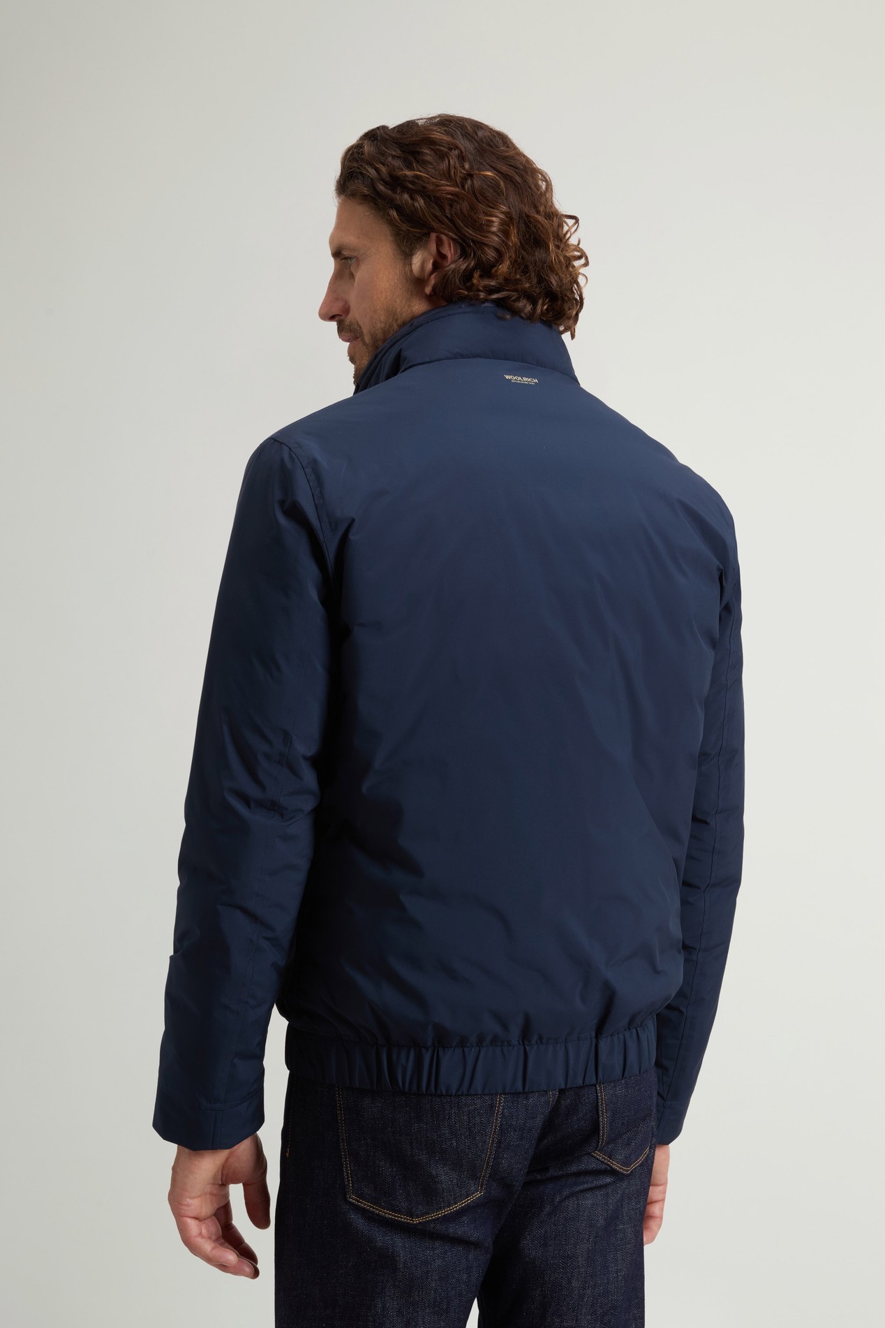 Padded Cloud Bomber Blue photo 3 | Woolrich