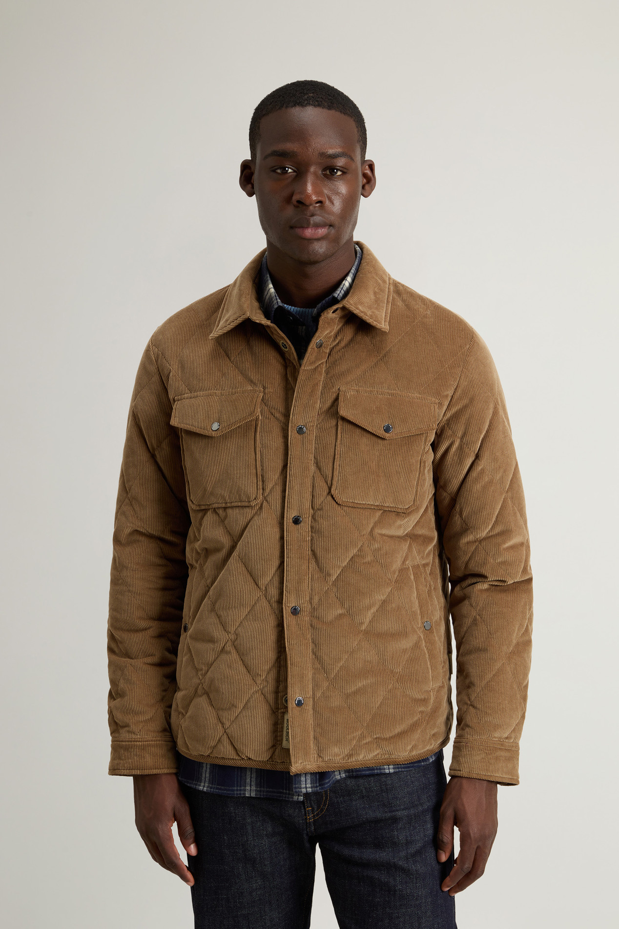 Alaskan Overshirt in Corduroy Brown photo 1 | Woolrich