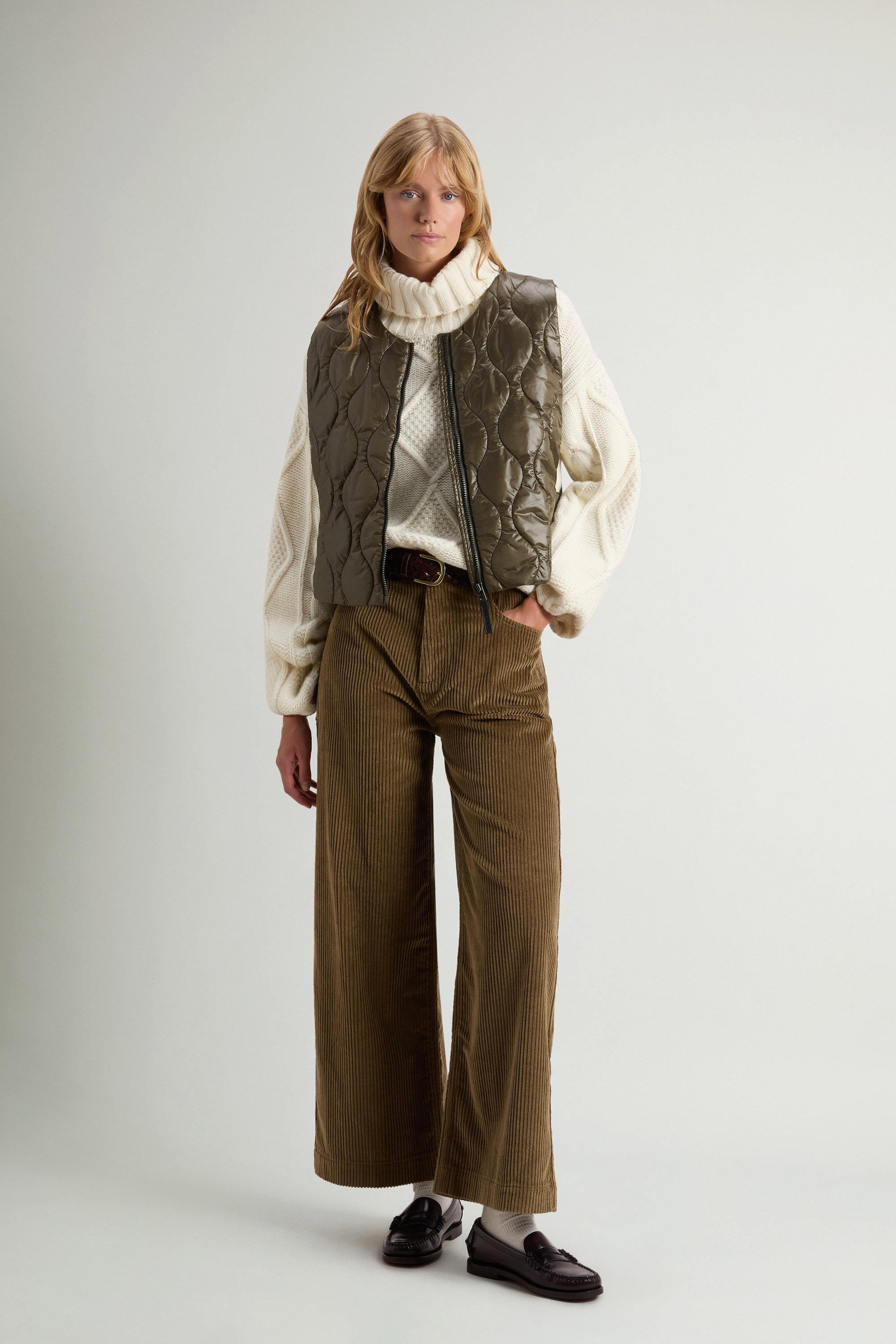 Veste sans manches matelassée pliable en Urban Light Nylon Vert photo 1 | Woolrich