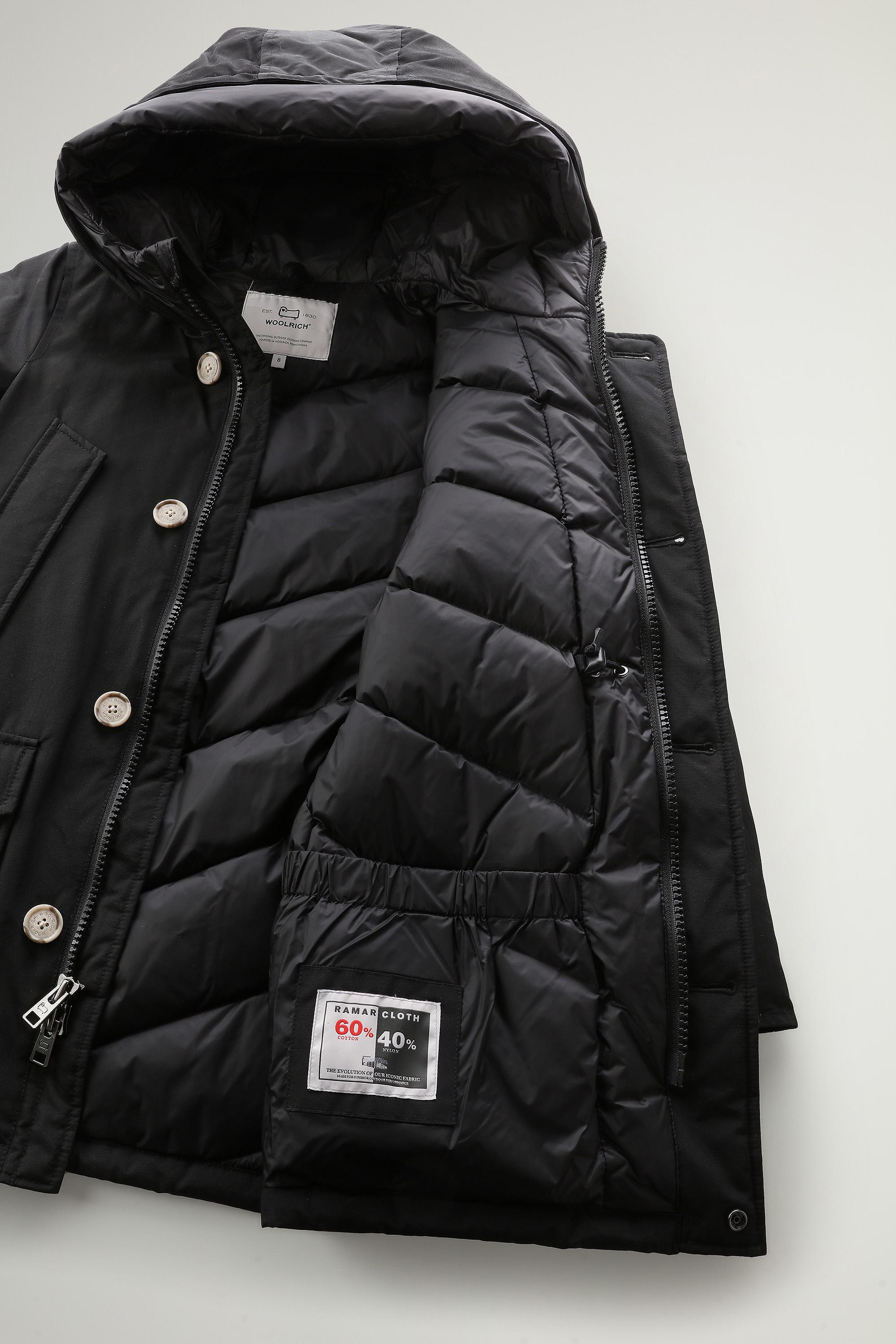 Boys' Arctic Parka in Ramar Cloth Black photo 5 | Woolrich