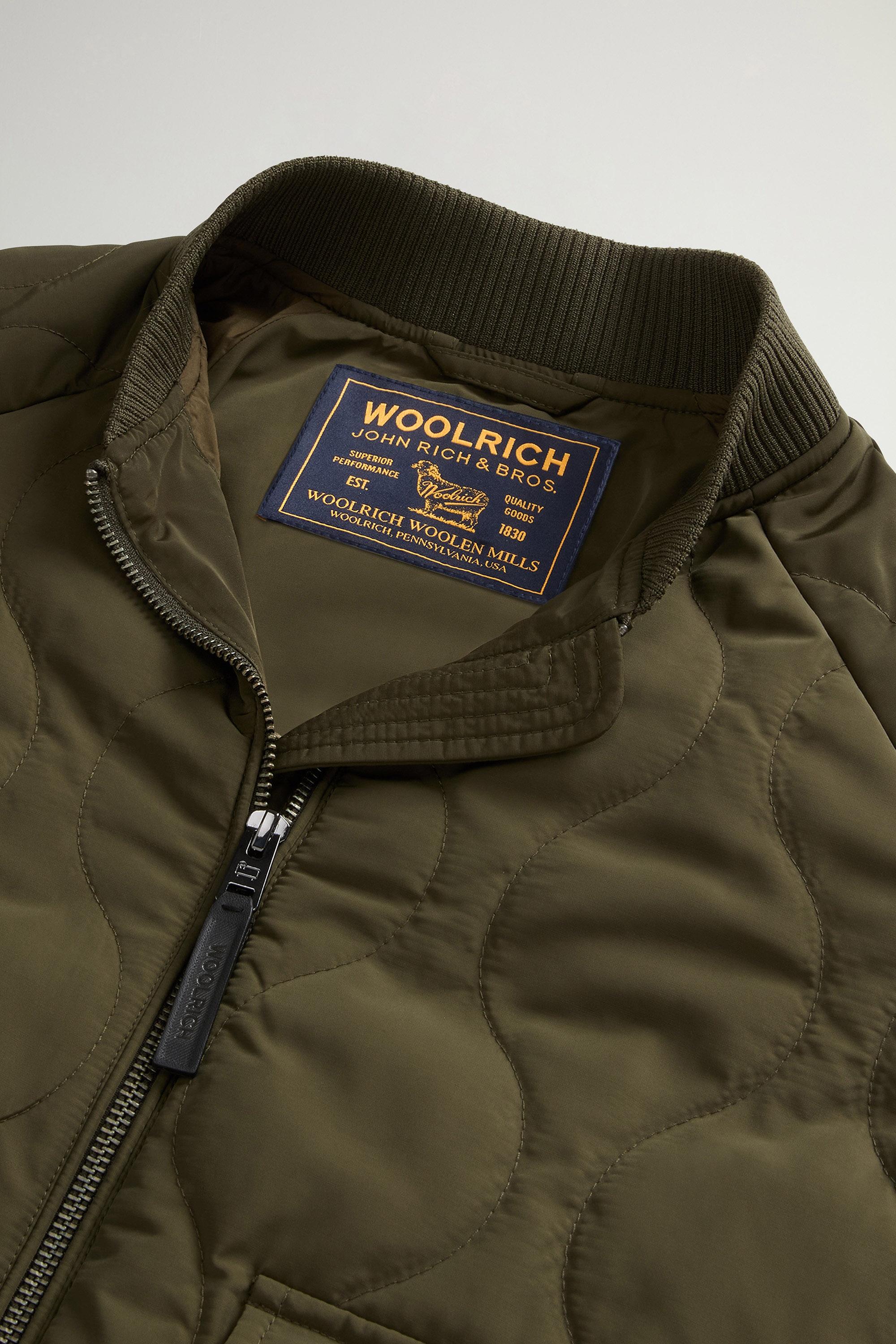 MILITARY POLY BOMBER Vert photo 6 | Woolrich
