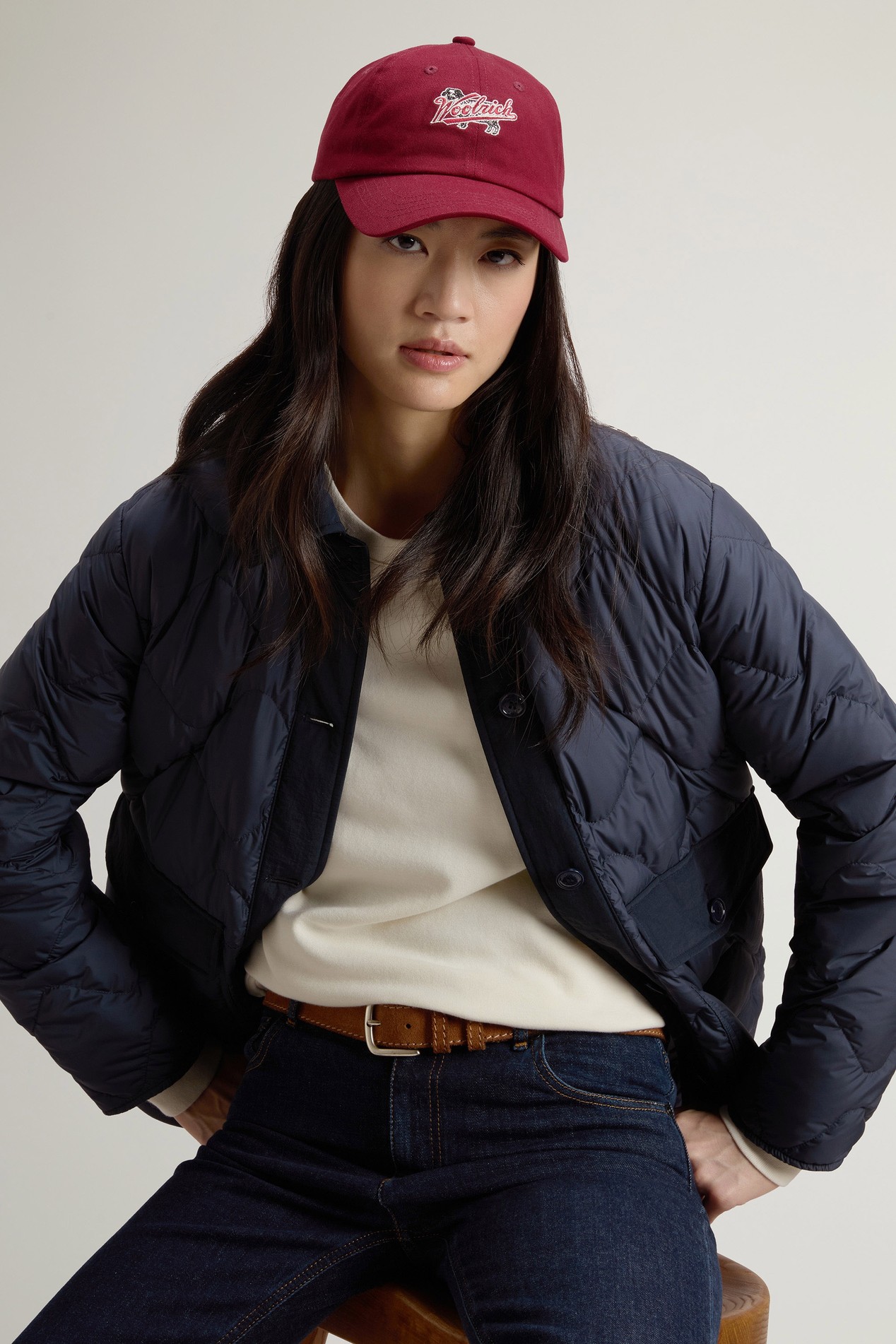 Microfiber Heritage Jacket Blue photo 4 | Woolrich