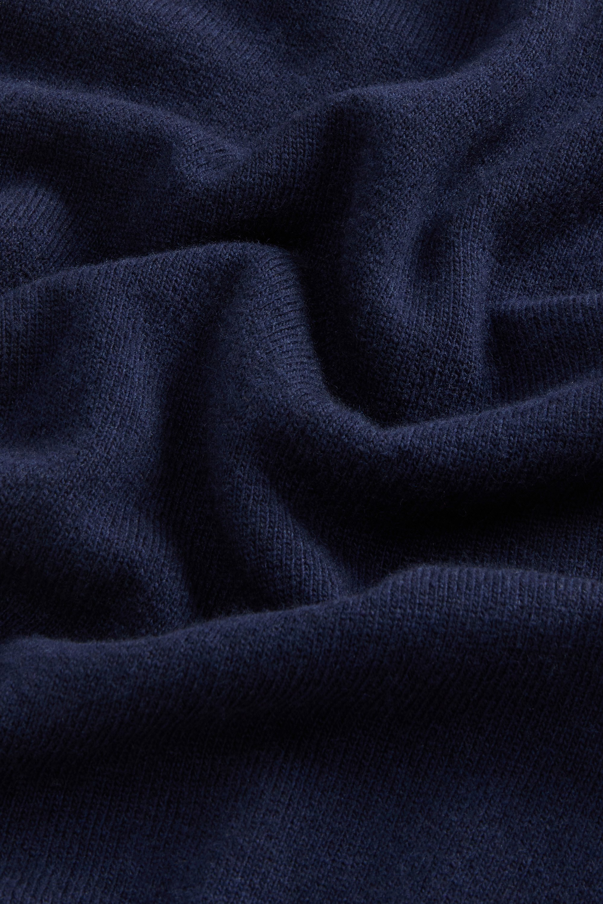 Pure Wool Turtleneck Sweater Blue photo 7 | Woolrich
