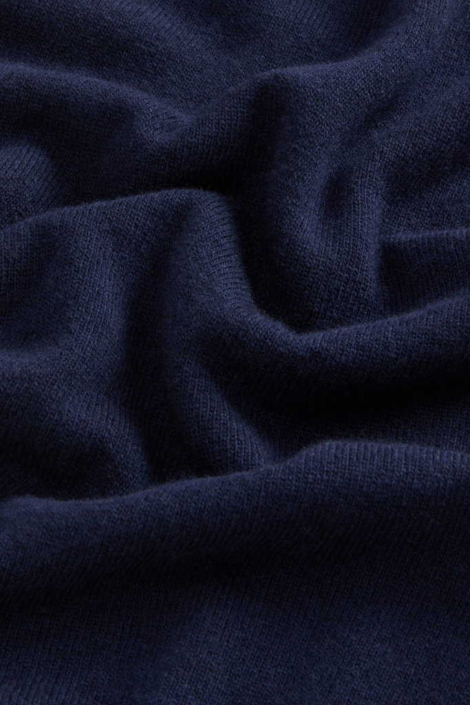 Pure Wool Turtleneck Sweater Blue photo 7 | Woolrich