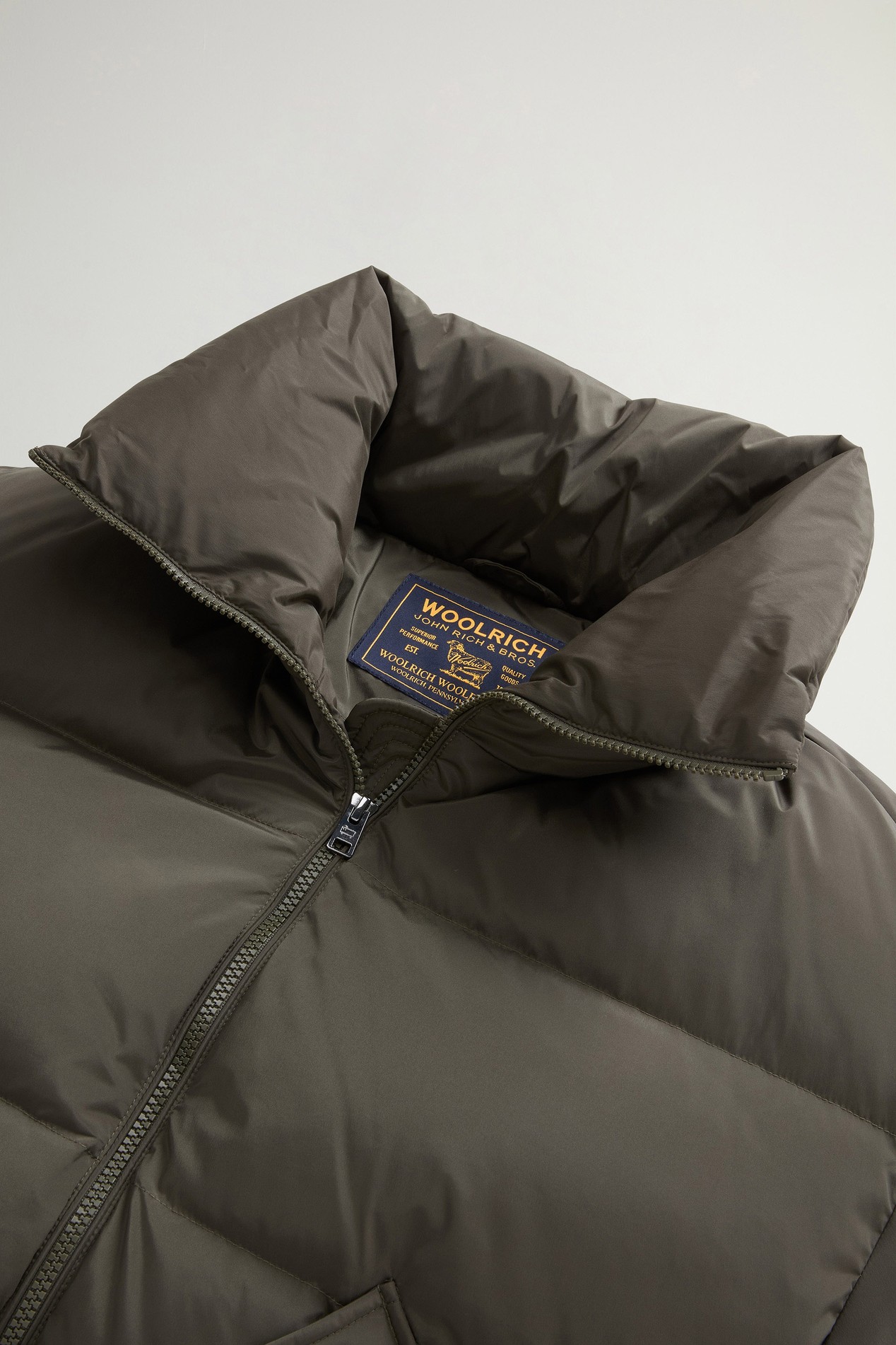KELLY SHORT JACKET Green photo 6 | Woolrich