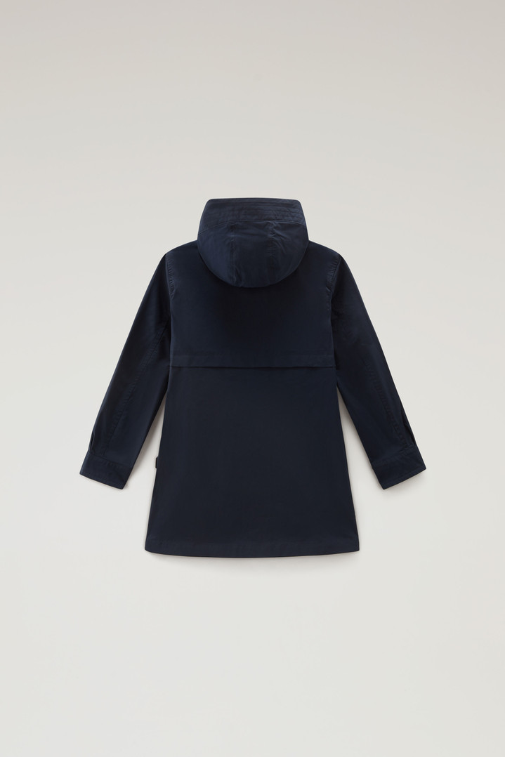 Girls' Summer Parka in Urban Touch Blue photo 2 | Woolrich