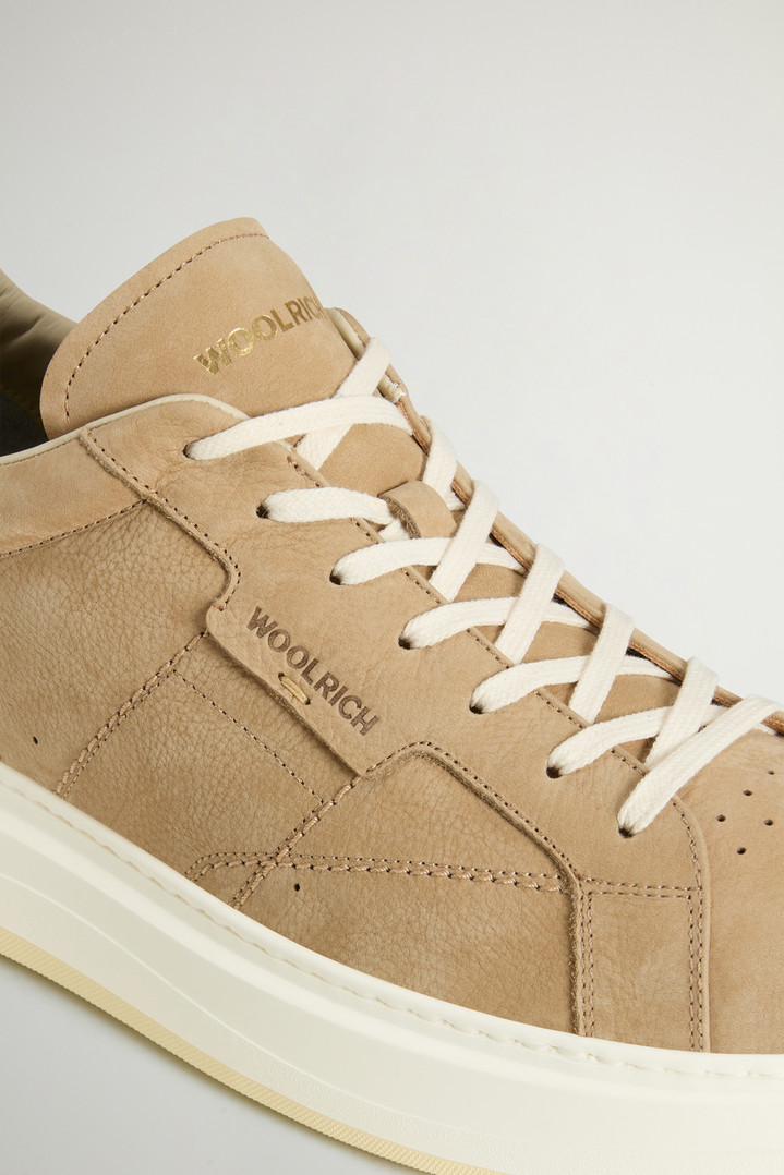 Arrow Sneakers in Suede Beige photo 5 | Woolrich