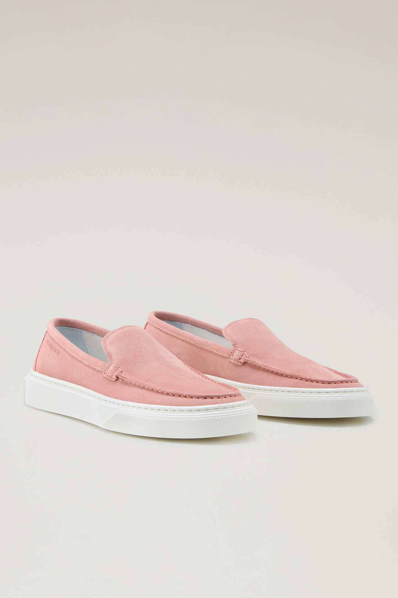 Suede Slip-on Loafers Pink photo 2 | Woolrich