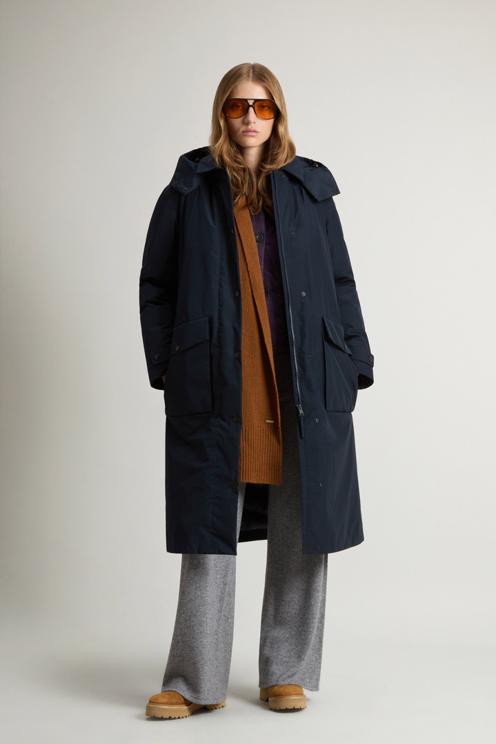 Coat in WINDSTOPPER GORE-TEX Blue photo 2 | Woolrich