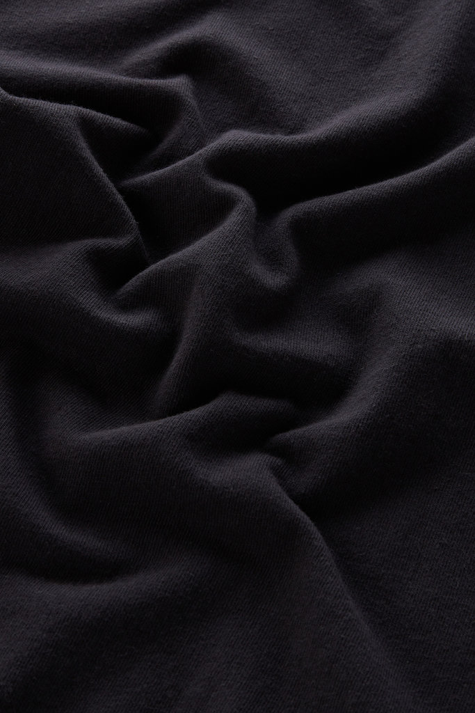 Pure Cotton T-Shirt with Trail Print Black photo 4 | Woolrich