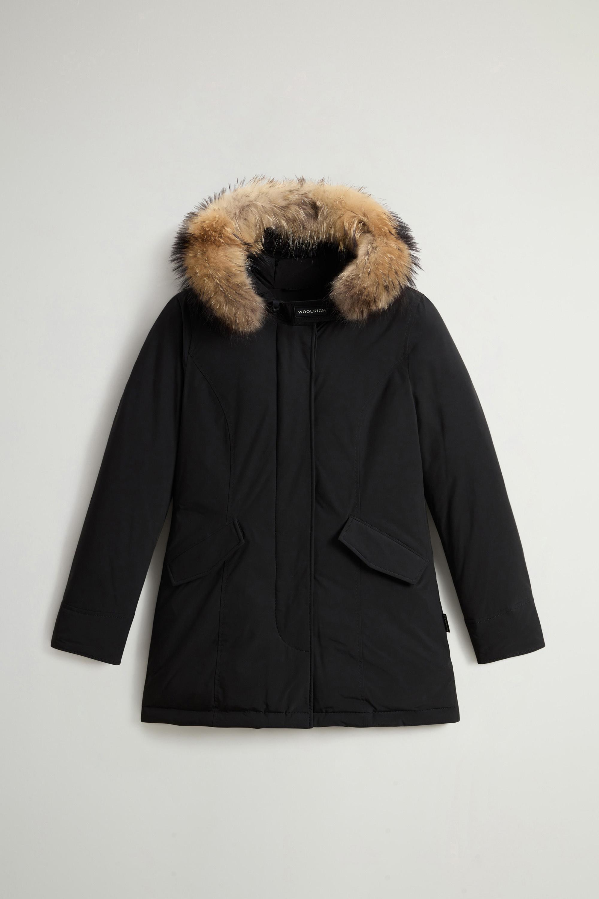 Arctic Parka in Urban Touch with Detachable Fur Black photo 5 | Woolrich