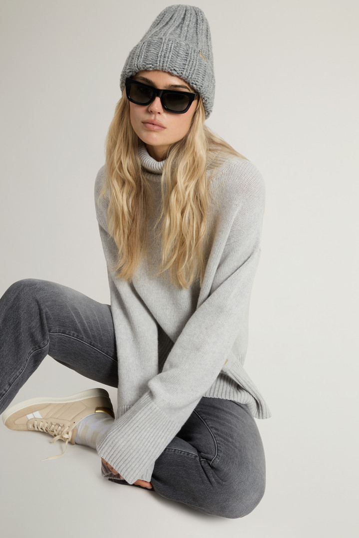 SUPERGEELONG TURTLENECK Gray photo 4 | Woolrich