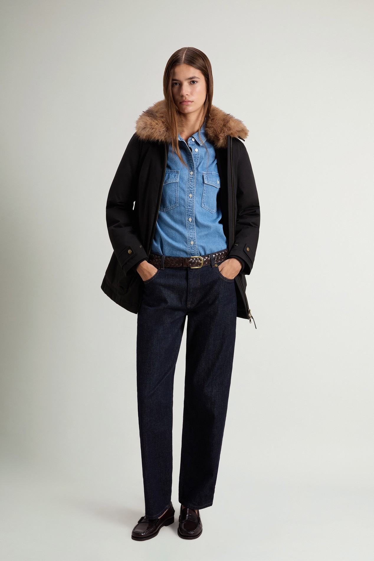 Field Jacket in Best Cotton Black photo 2 | Woolrich