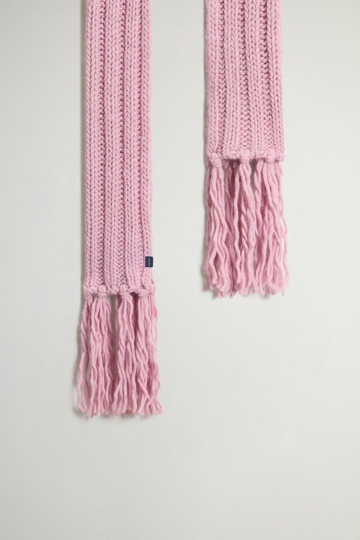 CHUNKY SCARF Pink photo 3 | Woolrich