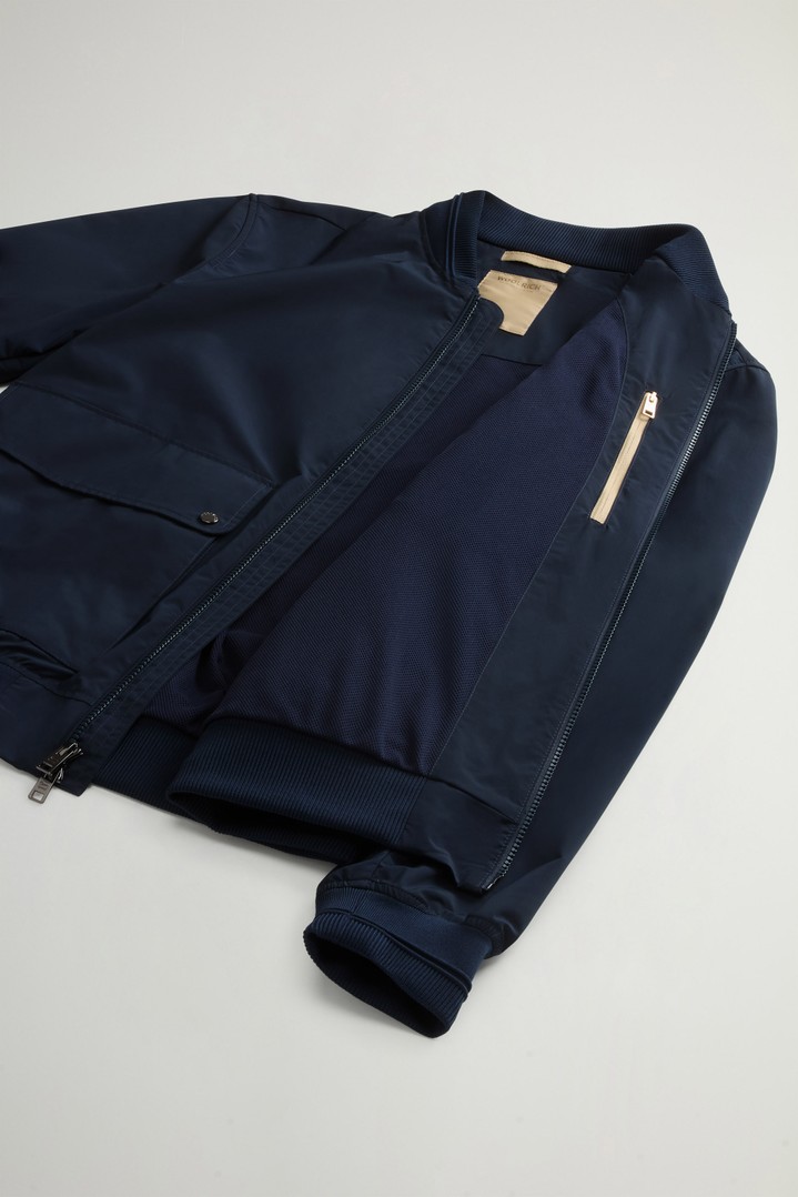 URBAN WESLEY BOMBER Blue photo 8 | Woolrich