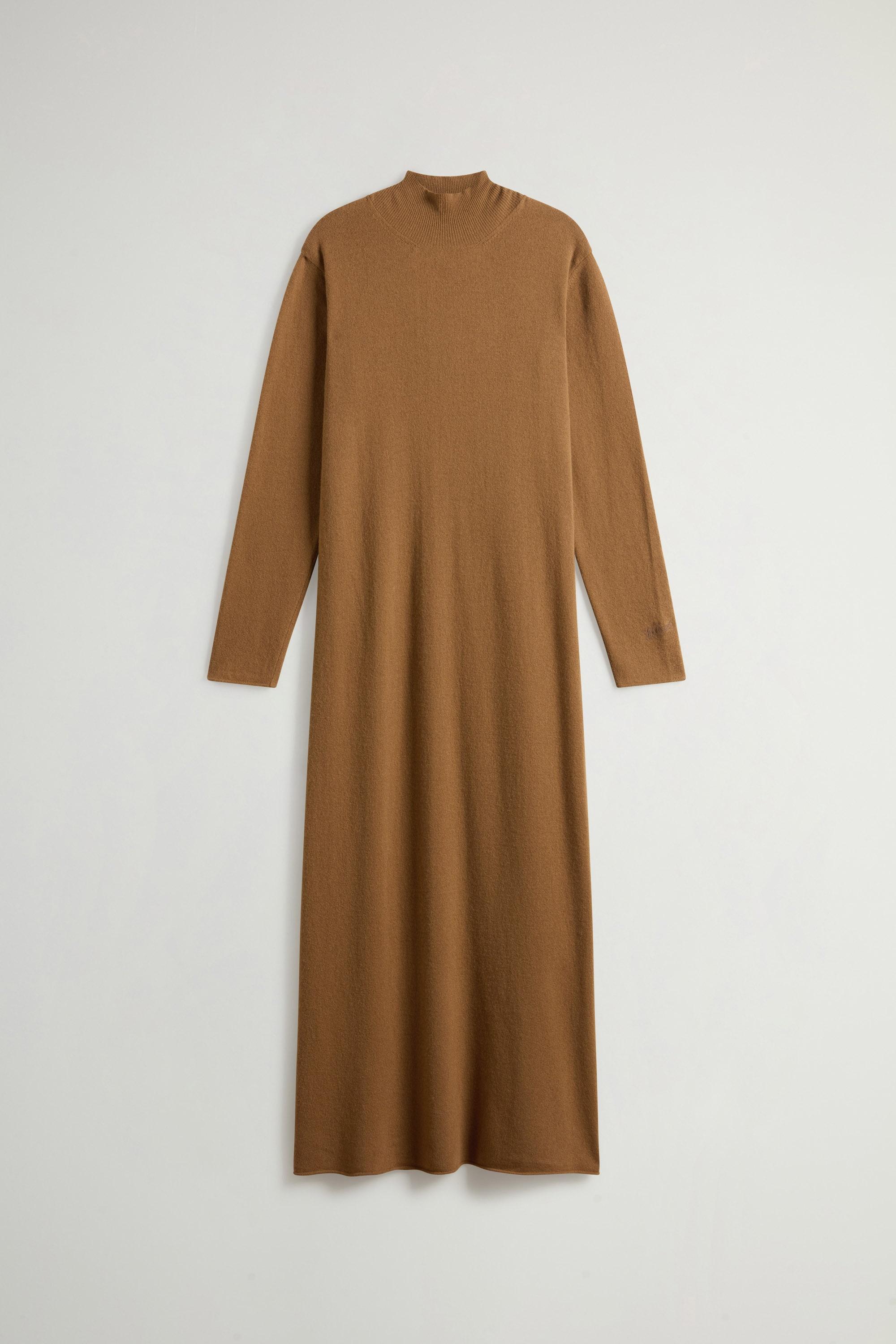 Robe en laine vierge et cachemire Marron photo 5 | Woolrich