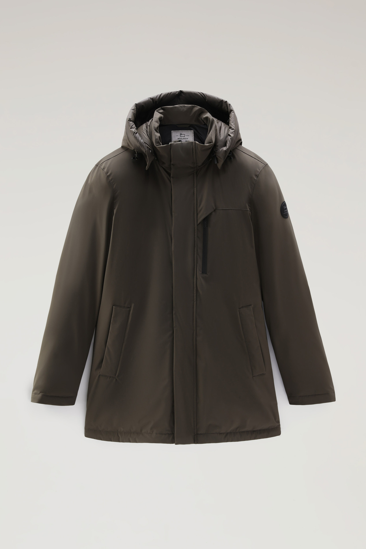 Mountain Stretch Parka Green photo 1 | Woolrich