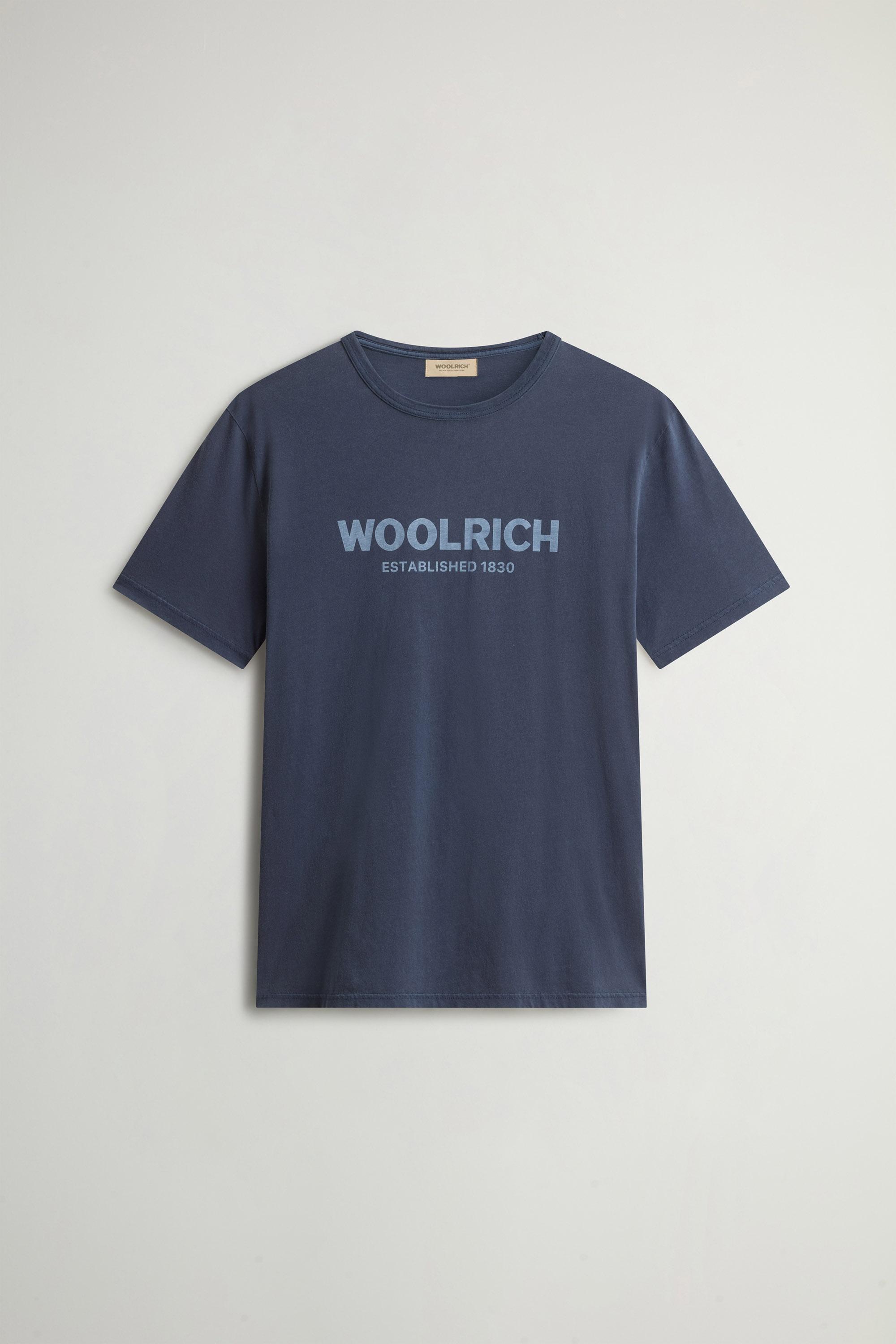 LIGHT GD T-SHIRT Blau photo 5 | Woolrich