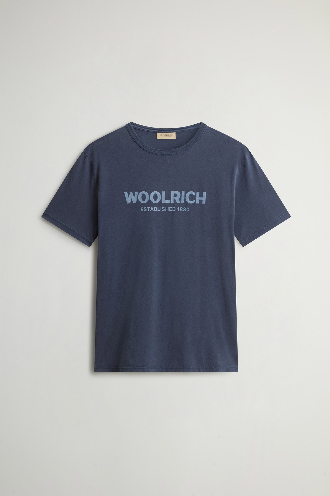 LIGHT GD T-SHIRT Blau photo 5 | Woolrich