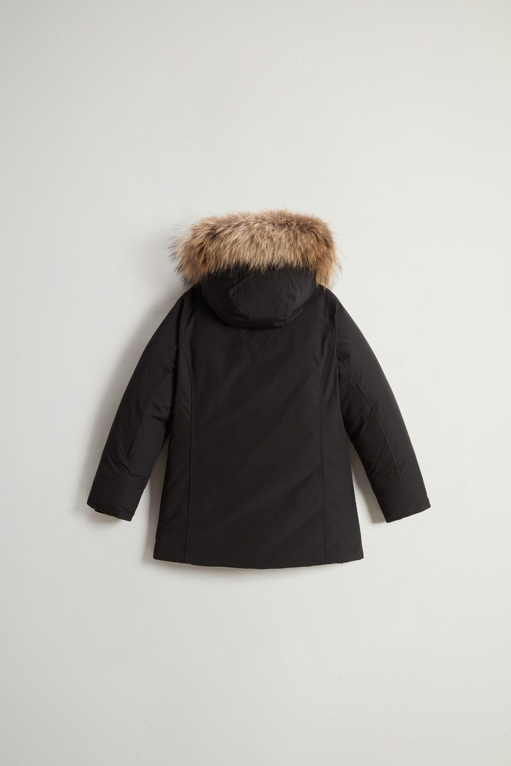 Girls' Arctic Parka with Detachable Fur Trim Black photo 2 | Woolrich