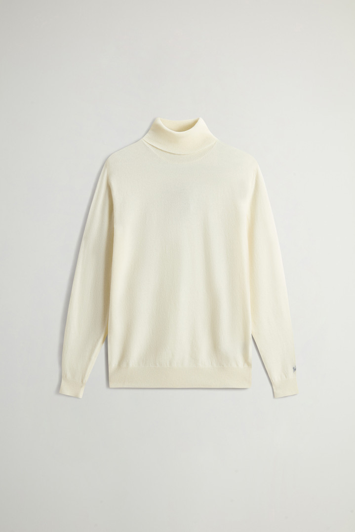 LAMBSWOOL TURTLENECK White photo 5 | Woolrich