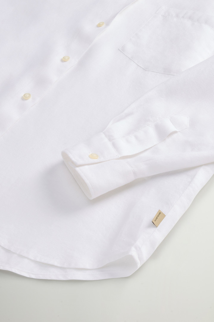 GD LINEN SHIRT White photo 3 | Woolrich