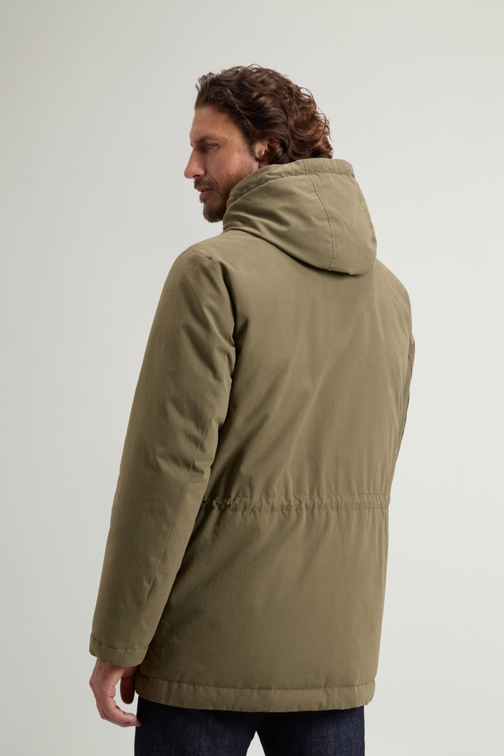 MOUNTAIN CLOTH PARKA Vert photo 3 | Woolrich