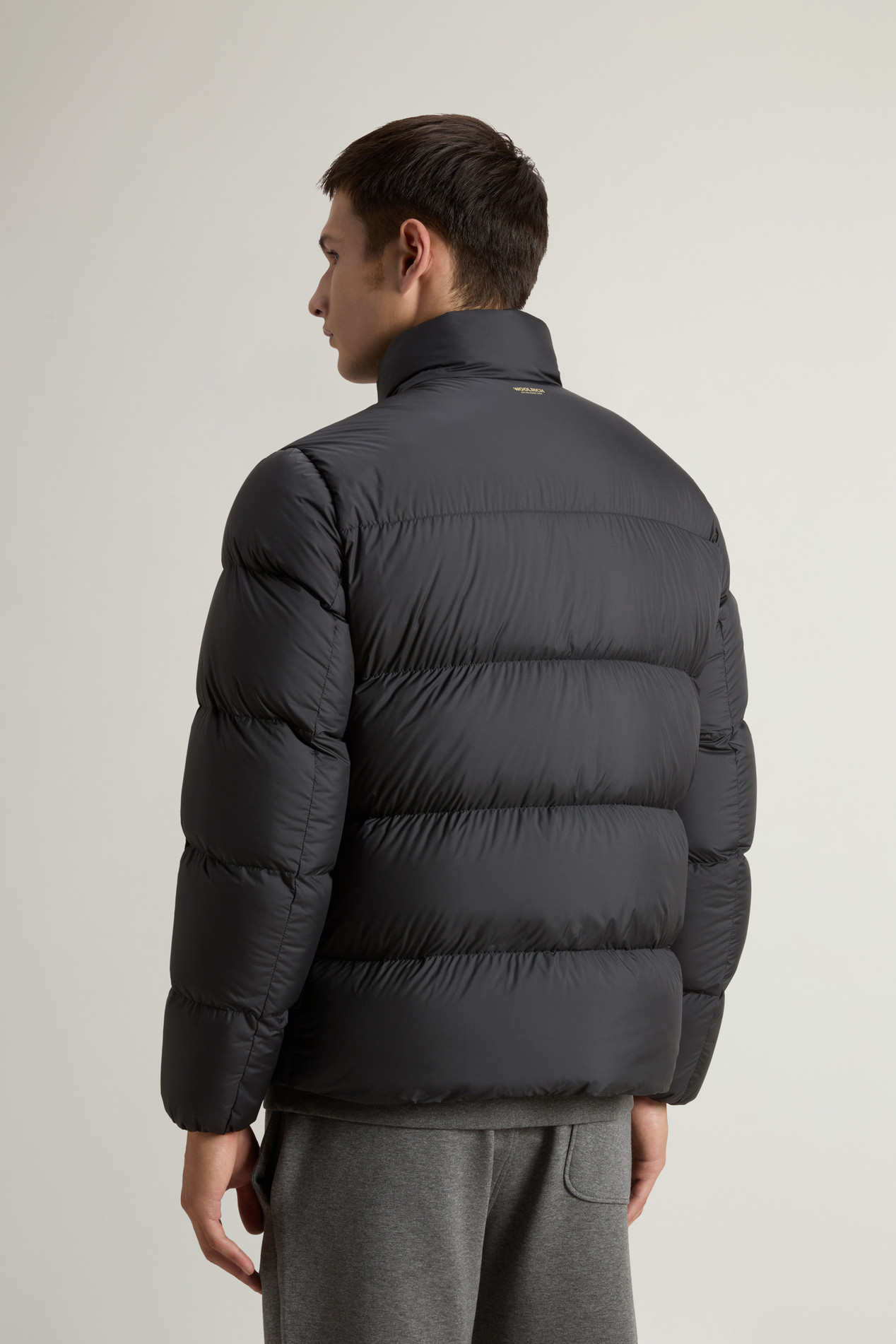 Cloud Down Jacket in Microfiber Black photo 3 | Woolrich