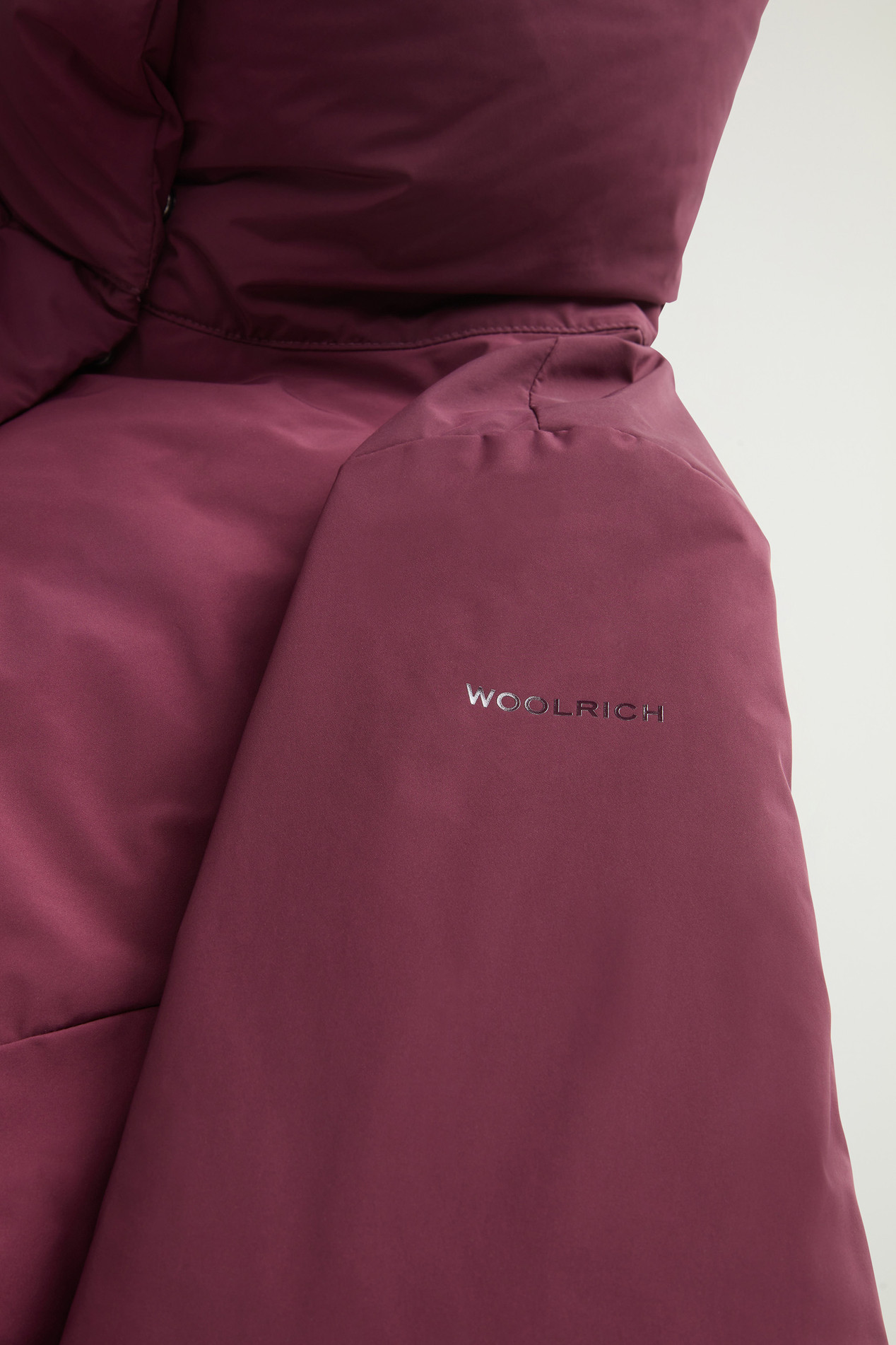 LUXURY COCOON JACKET Burgundy photo 9 | Woolrich