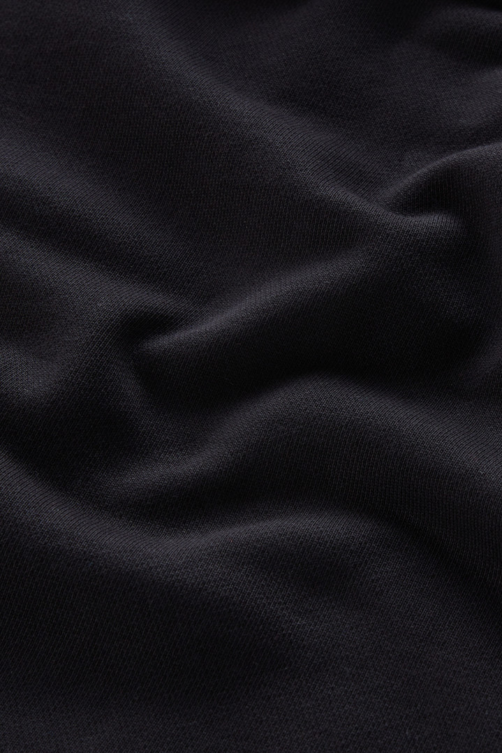 Us Trails Pure Cotton Hoodie Black photo 5 | Woolrich