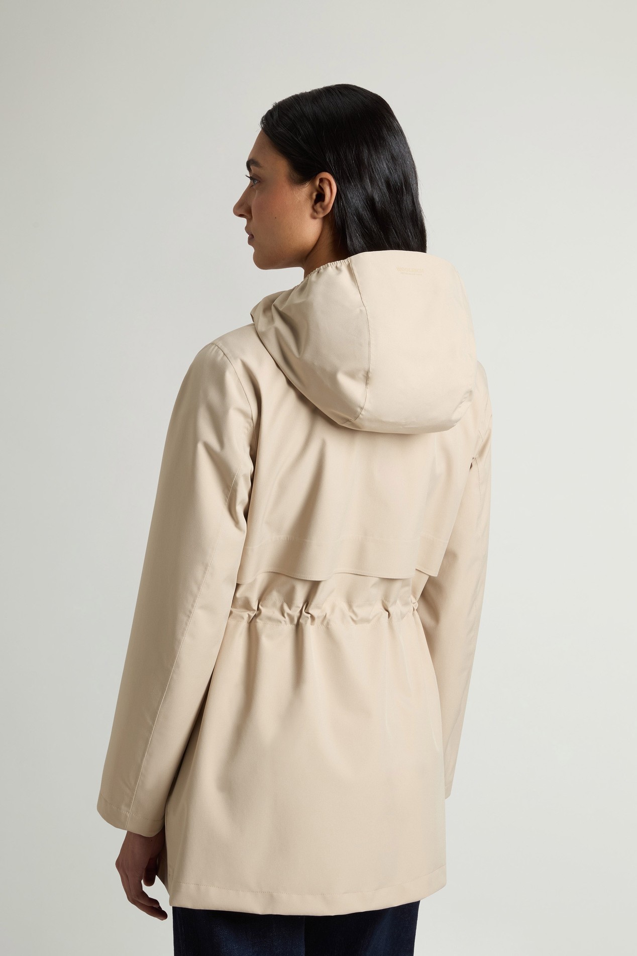 3-in-1 Parka in Light Stretch Fabric Beige photo 3 | Woolrich