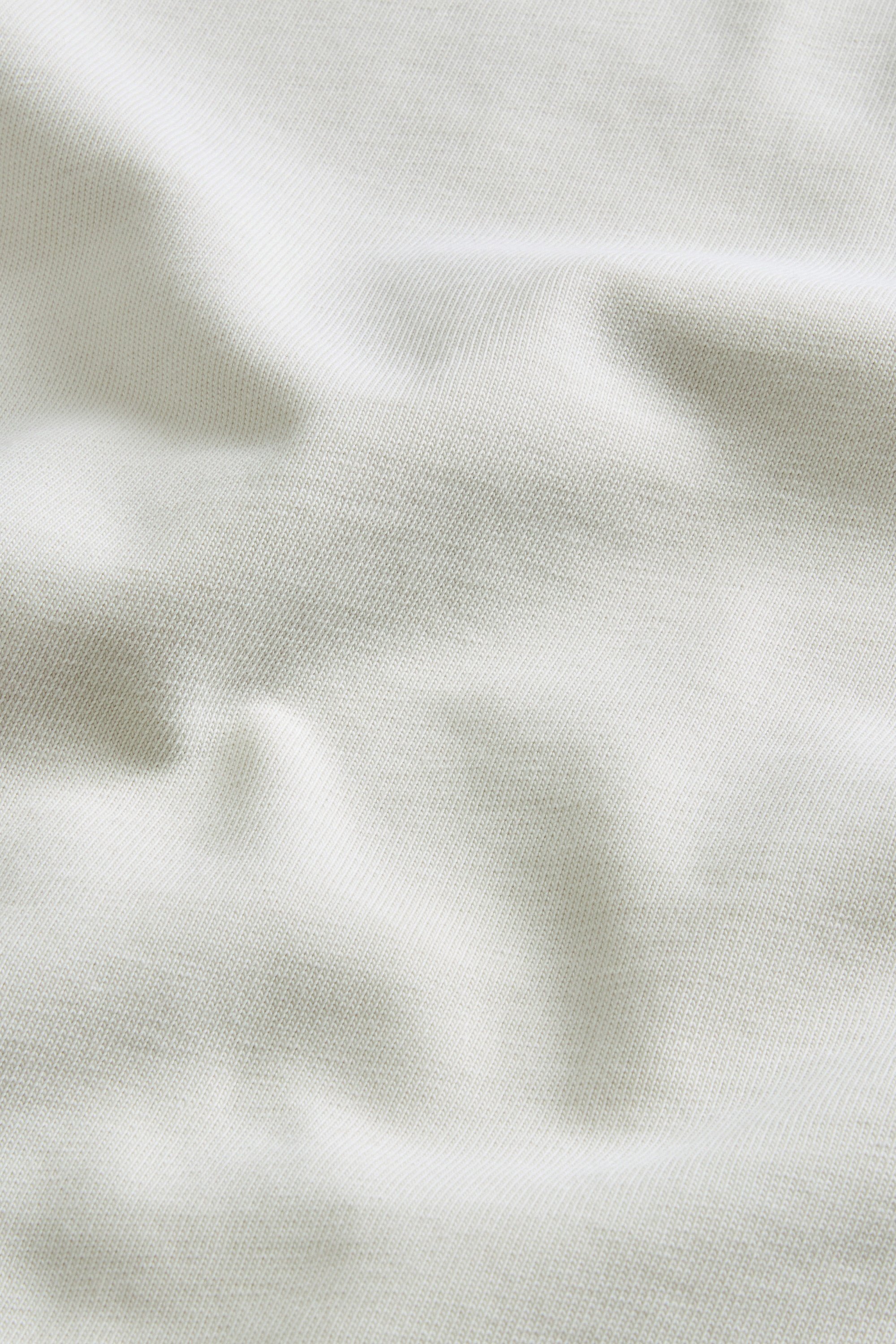 Crewneck T-Shirt in Pure Cotton with Print White photo 7 | Woolrich