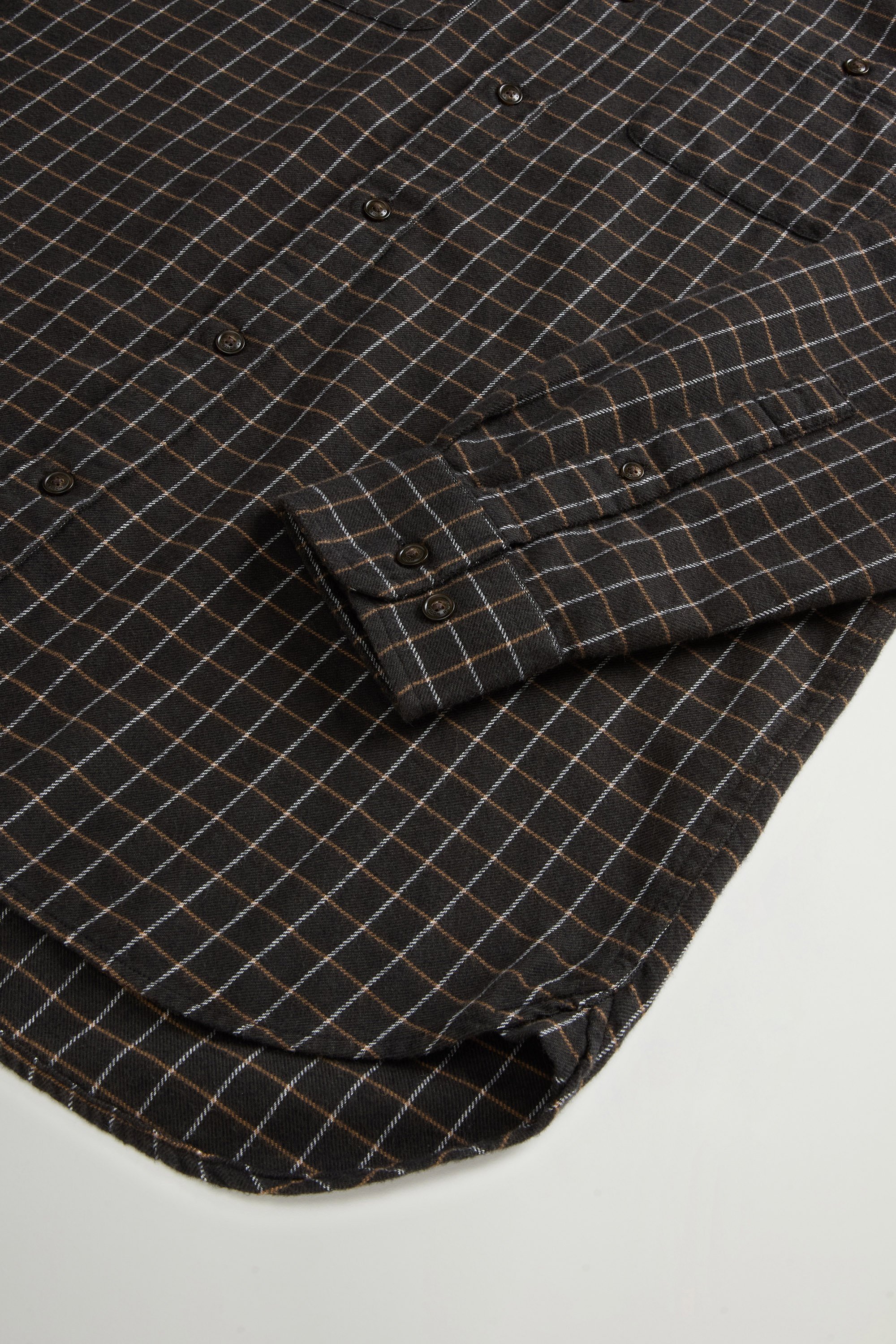 CHECK FLANNEL WARREN SHIRT Grau photo 7 | Woolrich
