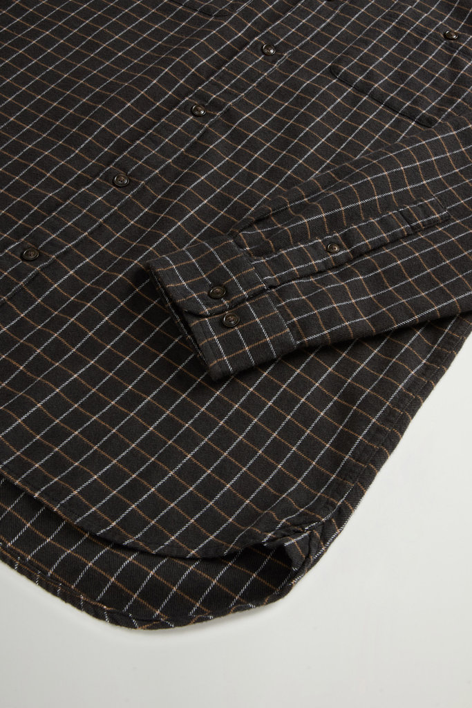 CHECK FLANNEL WARREN SHIRT Grau photo 7 | Woolrich