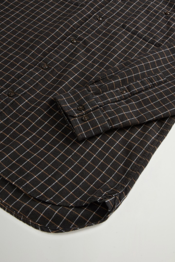 CHECK FLANNEL WARREN SHIRT Grau photo 7 | Woolrich