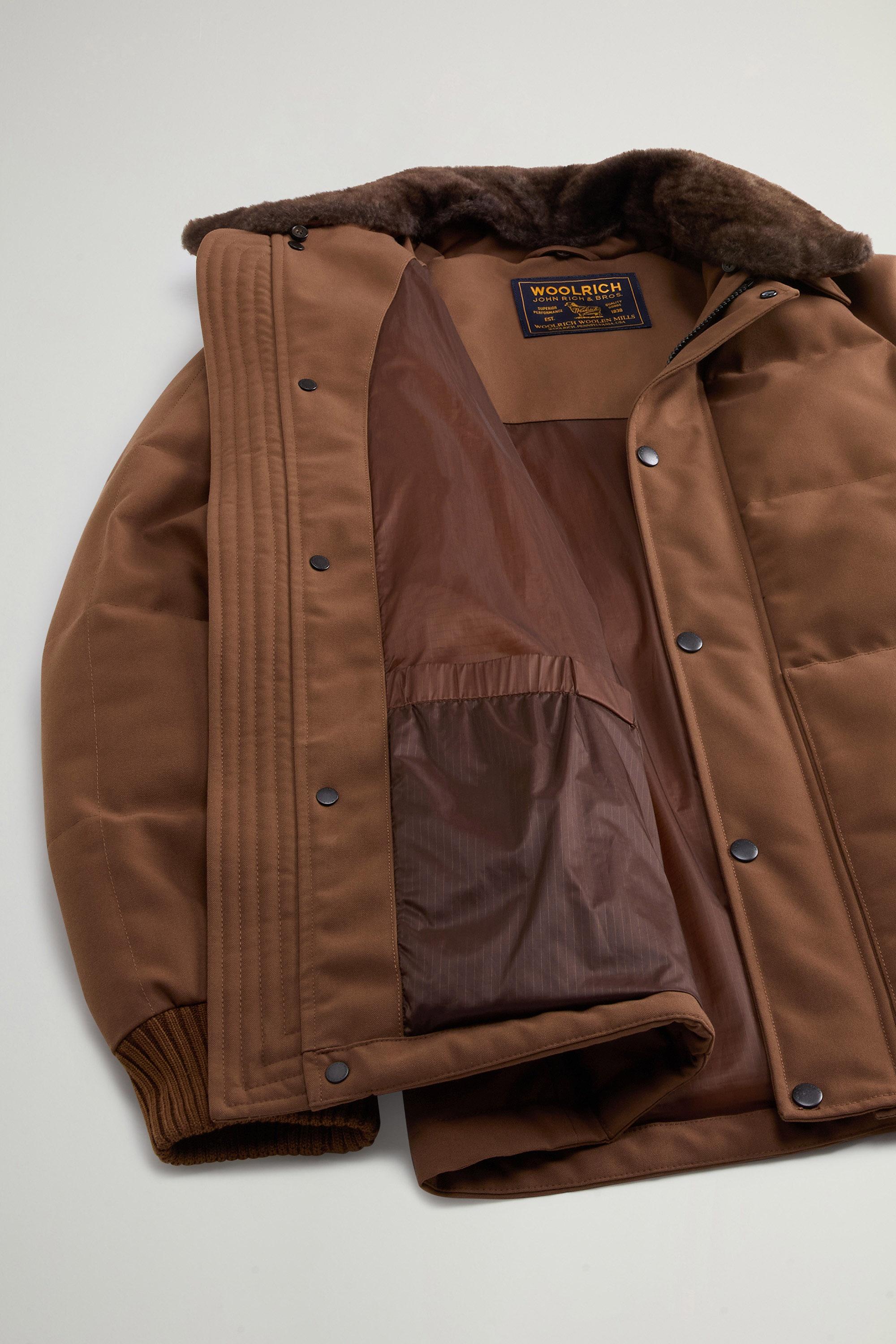 CANVAS BLIZZARD CHORE JACKET Brown photo 8 | Woolrich