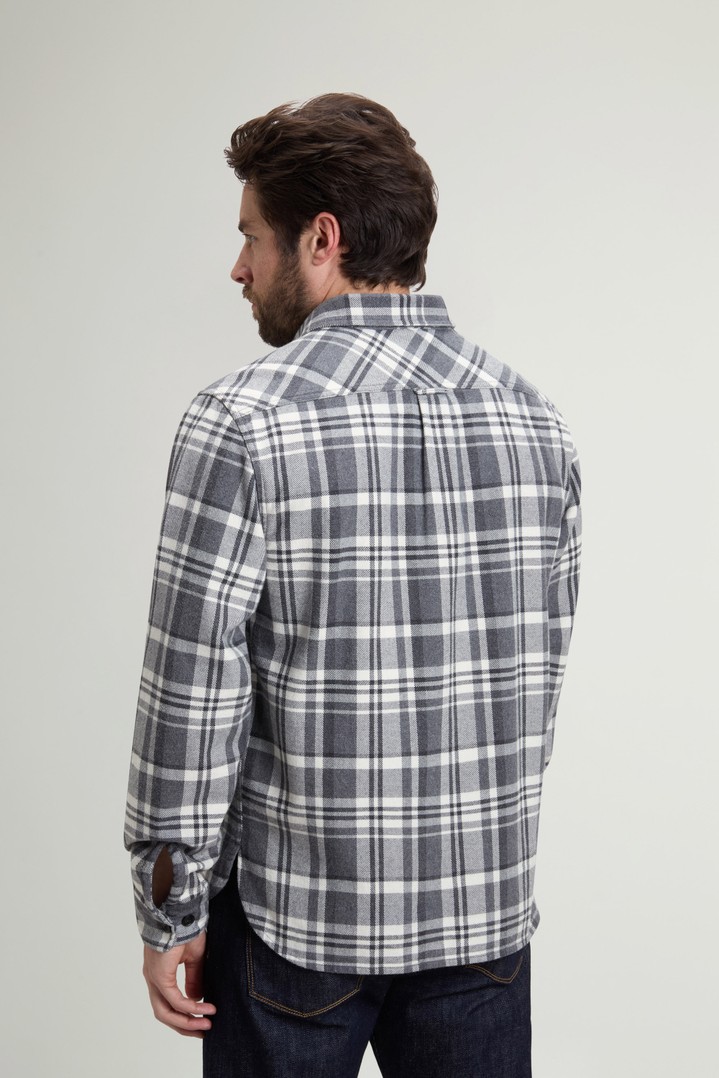HEAVY COTTON SHIRT Gray photo 3 | Woolrich