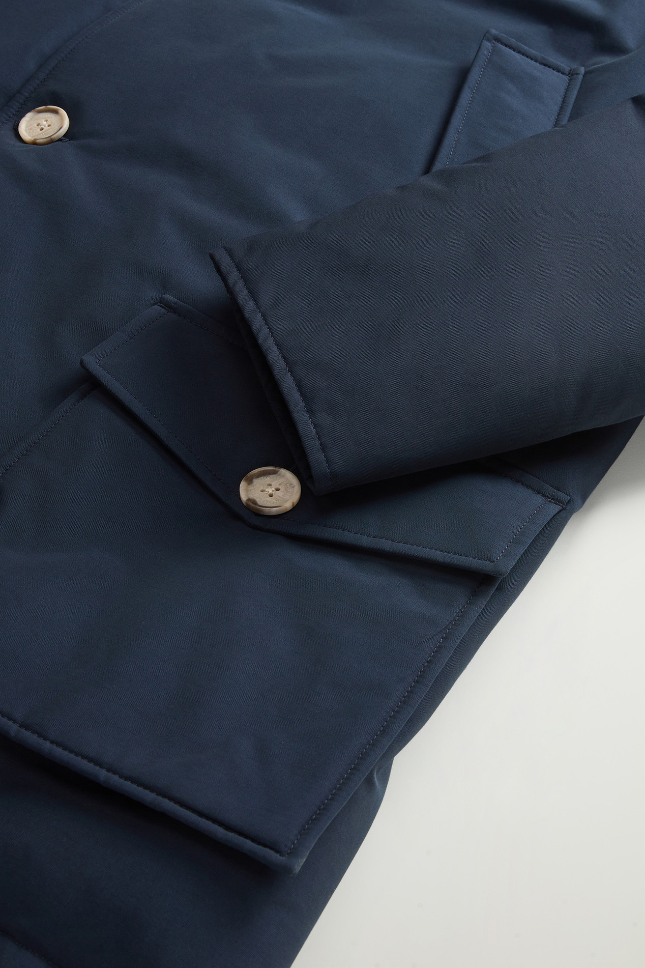 Arctic Parka aus Ramar Cloth Blau photo 7 | Woolrich