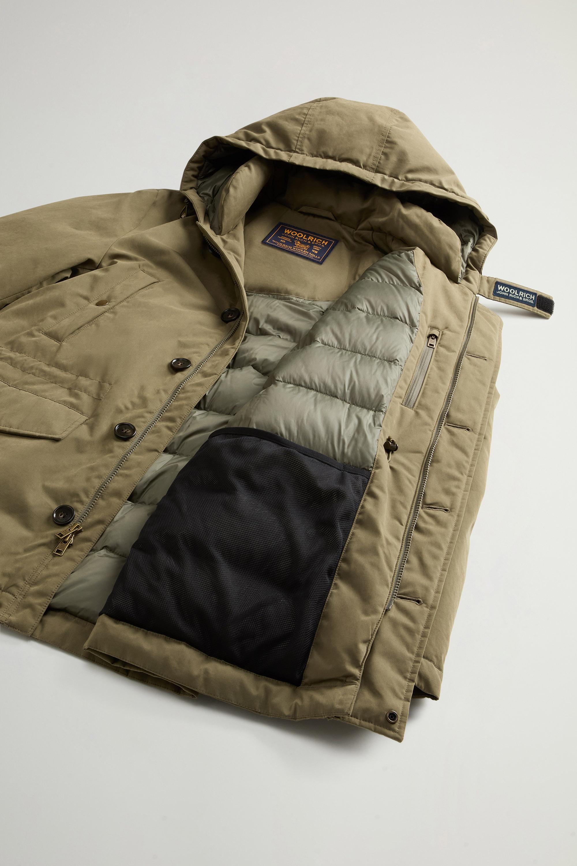 MOUNTAIN CLOTH PARKA Vert photo 8 | Woolrich