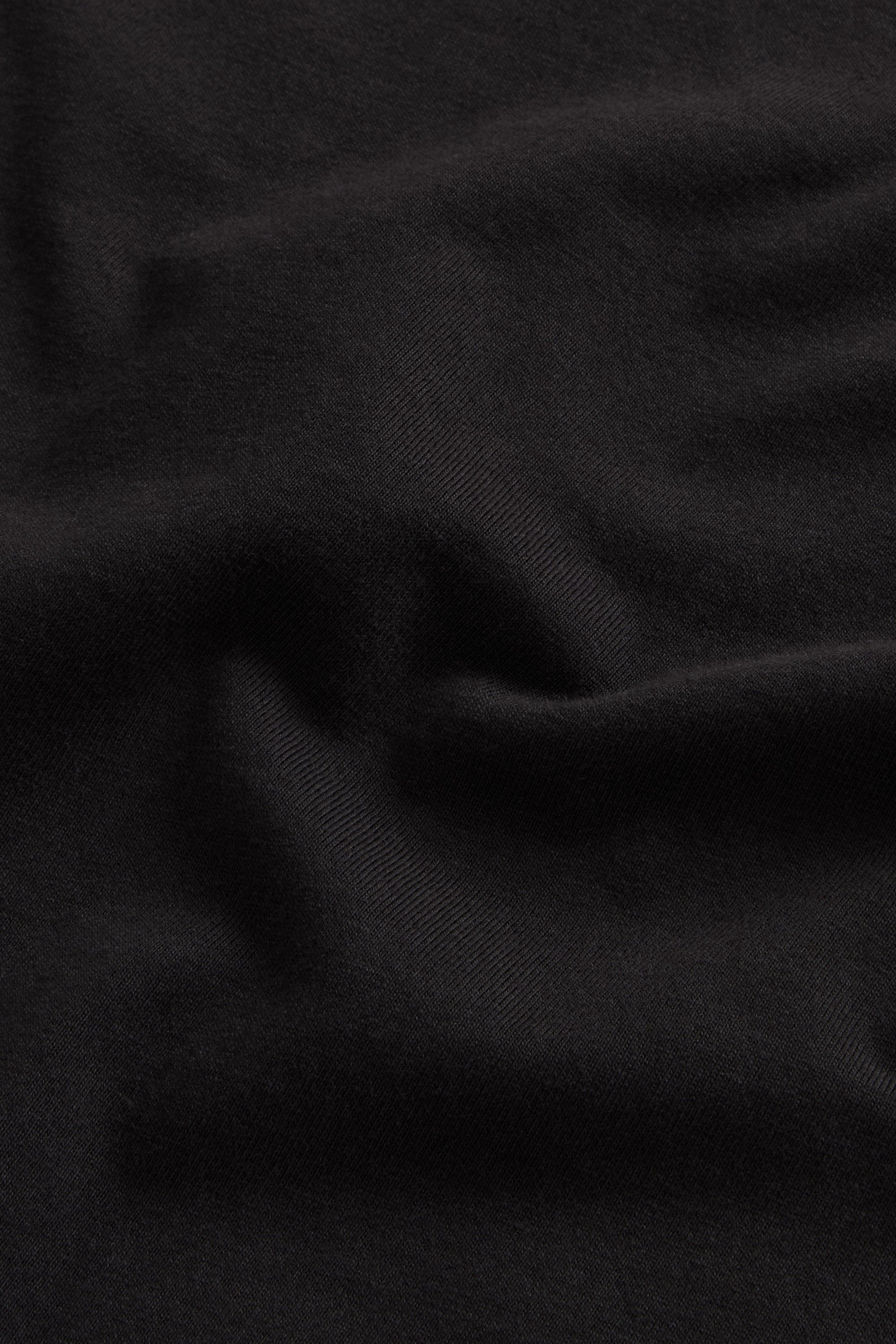 COTTON EMBLEM T-SHIRT Black photo 6 | Woolrich