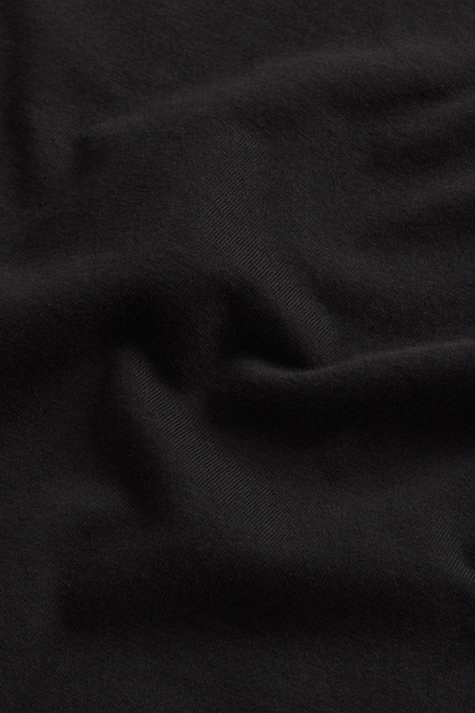 COTTON EMBLEM T-SHIRT Black photo 6 | Woolrich