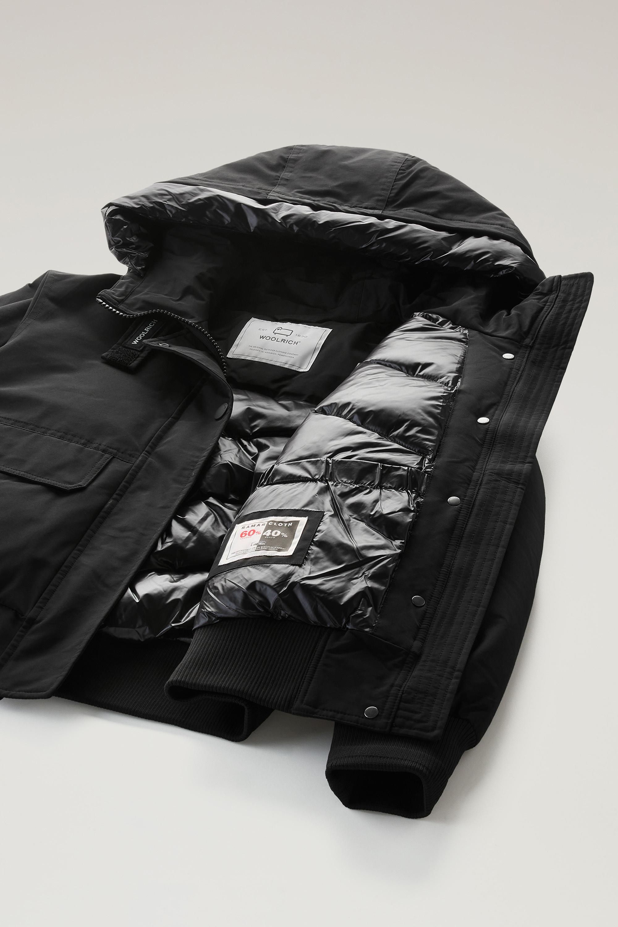 Arctic Bomber in Ramar Cloth Black photo 5 | Woolrich